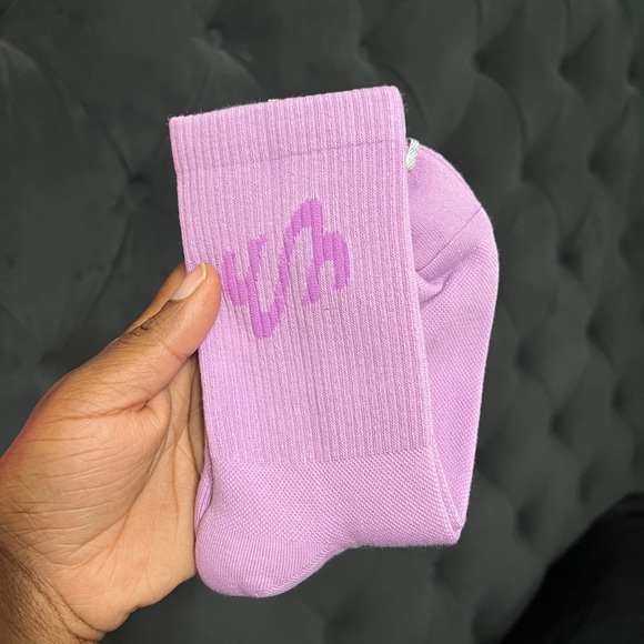 WAYDAMIN Purple Socks - Picture 2 of 3